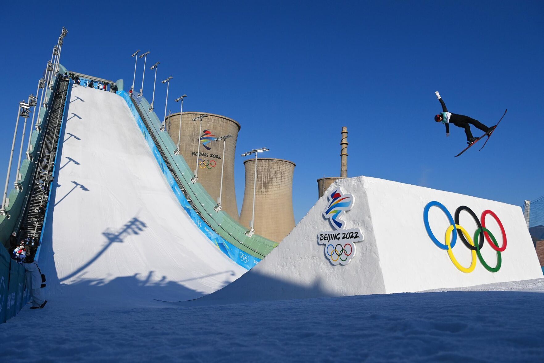 Is that a nuclear plant? The story behind those towers at the Winter Olympics big air